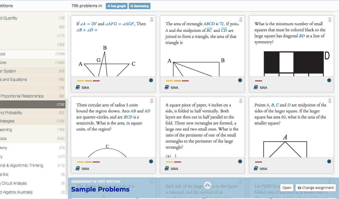 problem search